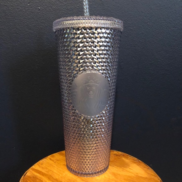 Starbucks silver studded tumbler cup